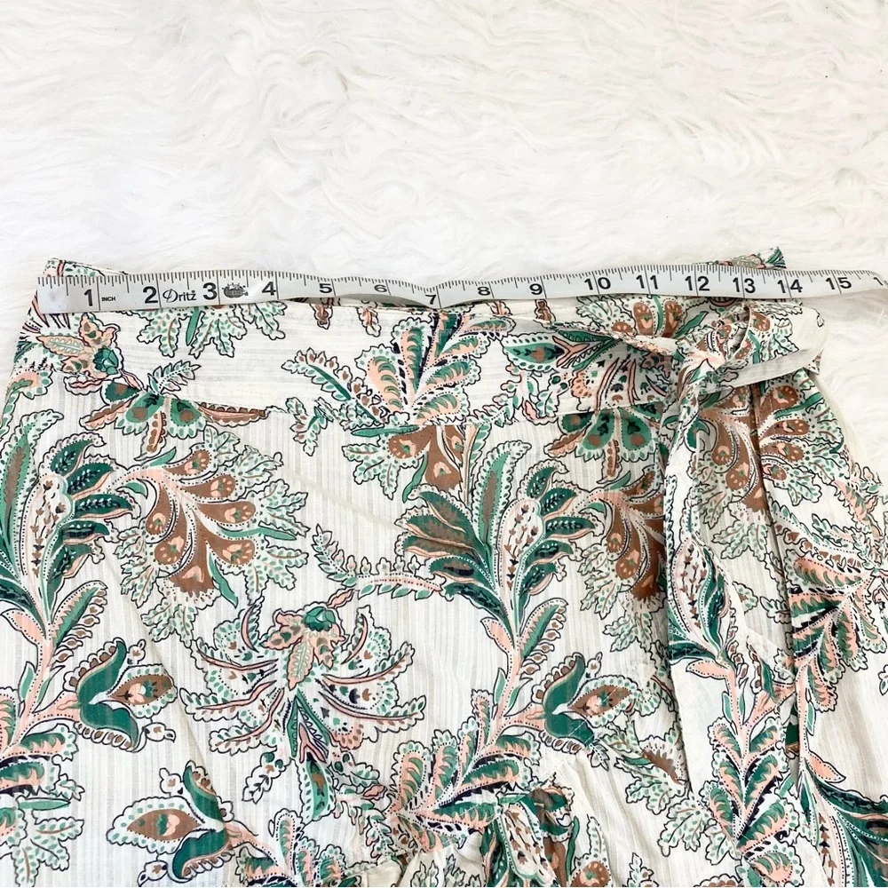 VERONICA BEARD MEMPHIS PAISLEY WRAP SKIRT - Picture 7 of 9